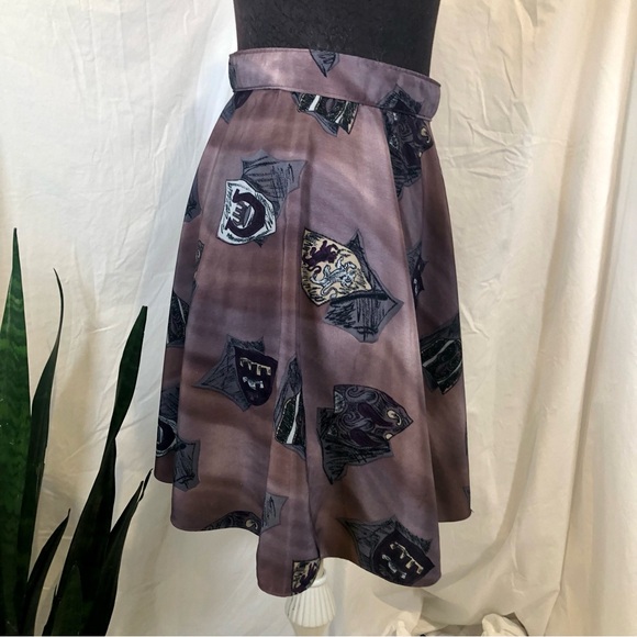 Vintage 1980s/90s Abstract Print Handmade Skirt Set - Picture 11 of 13